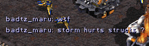 (Bad asks a silly question.)